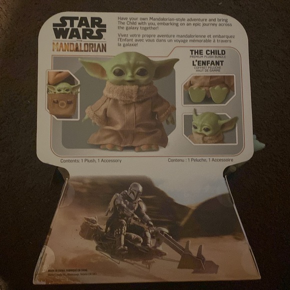 Star wars the mandalorian plush with accessory bag - Picture 3 of 6